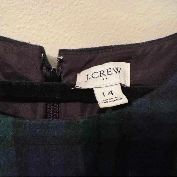 J. Crew Blackwatch Plaid Sheath Dress - Picture 5 of 5